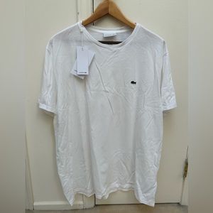Lacoste white tee